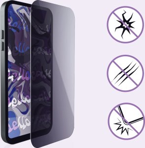 Hello Case Szkło Hartowane Do Samsung Galaxy A35 5G / A55 5G (9H, Antyszpiegowskie,9H) 6