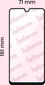 Hello Case 2-pak Szkło Hartowane do Samsung Galaxy A14 / A14 5G Pełne Na cały ekran 5D 4