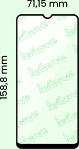 Hello Case Szkło Hybrydowe do Samsung Galaxy A71 / A71 5g (szybka 9H, pełne 5D) 5