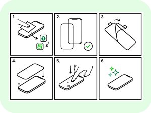 Hello Case Szkło Hybrydowe do Xiaomi Mi 11 Lite (szybka 9H, pełne 5D, ochronne) 13