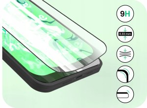 Hello Case Szkło Hybrydowe do Xiaomi Mi 11 Lite (szybka 9H, pełne 5D, ochronne) 8