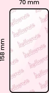 Hello Case 2-pak Szkło Hartowane do Samsung Galaxy S10 LITE Pełne Na cały ekran 5D 9H 4