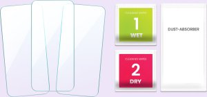 Hello Case 3-PAK Szkło Hartowane do Realme Gt Neo 2 (szybka 9H, płaskie 2.5D,ochronne) 7