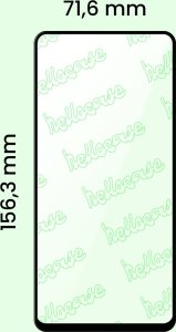 Hello Case Szkło Hybrydowe do Xiaomi Redmi Note 9 (szybka 9H, pełne 5D, ochronne) 5