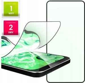 Hello Case Szkło Hybrydowe do Samsung Galaxy S21 Ultra (szybka 9H, pełne 5D, ochronne) 1