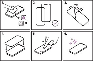 Hello Case [2-pak] Szkło Hartowane Do Samsung Galaxy A33 5G (Prywatyzujące, 9H, 5D) 14