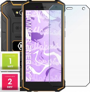 Hello Case Szkło Hartowane do Hammer Energy 2 (szybka 9H, płaskie 2.5D, ochronne) 2