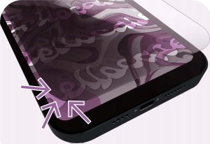 Hello Case [2-pak] Szkło Hartowane Do Samsung Galaxy A34 5G (Prywatyzujące, 9H, 5D) 12