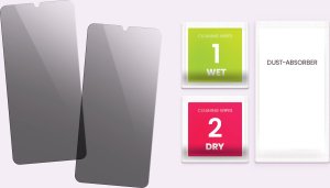 Hello Case [2-pak] Szkło Hartowane Do Samsung Galaxy A34 5G (Prywatyzujące, 9H, 5D) 10