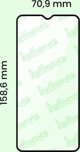 Hello Case Szkło Hybrydowe do Samsung Galaxy A32 5g (szybka 9H, pełne 5D, ochronne) 5