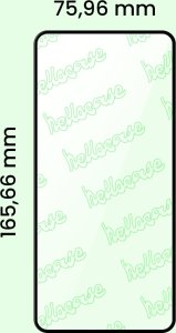 Hello Case Szkło Hybrydowe do Redmi Note 12 / Note 12 5g (szybka 9H, pełne 5D, osłona) 5