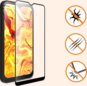 Hello Case 3-pak SZKŁO HARTOWANE DO Moto E7 PLUS / G9 / G9 Play na cały ekran 9H 5D 3