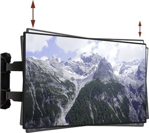 B-Tech Uchwyt przegubowy, obrotowy, podwójny funkcją pochylania i obrotu (VESA 600 x 400) BT8226/B 5