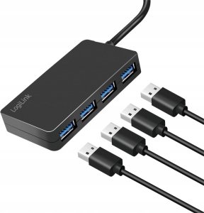 HUB USB LogiLink LogiLink USB 3.2 HUB 4-port, Gen1 schwarz 3