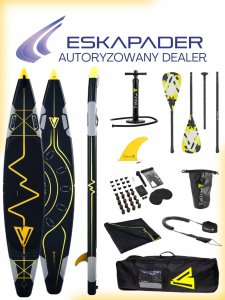ExtraLink EXTRALINK DESKA SUP 350CM POMPOWANA ZESTAW + WIOSŁO SUP-1011 1