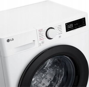 Pralka LG LG | Washing machine | F2WR508SWW | Energy efficiency class A-10% | Front loading | Washing capacity 8 kg | 1200 RPM | Depth 47.5 cm | Width 60 cm | Display | LED | Steam function | Direct drive | White 3