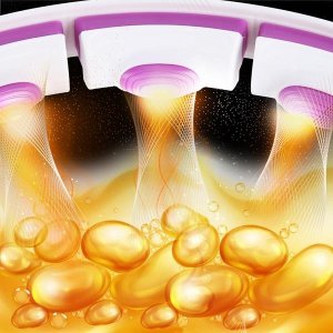 HMS HHM17 HULA HOP WHITE/VIOLET Z MAGNESAMI I OBCIĄŻNIKIEM + LICZNIK 5