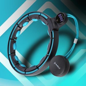HMS HHM17 HULA HOP BLACK/TURQUOISE Z MAGNESAMI I OBCIĄŻNIKIEM + LICZNIK 9