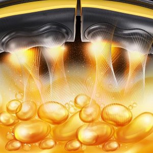 HMS HHM21 HULA HOP BLACK/YELLOW Z MAGNESAMI, WYPUSTKAMI TPE I OBCIĄŻNIKIEM + LICZNIK HMS 4