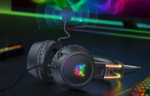 Słuchawki Onikuma X15 Pro Cat Czarny (X15 PRO Cat Black) 5