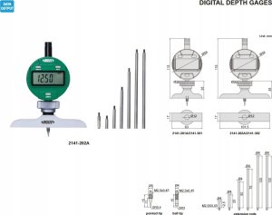 Insize GLEBOKOSC. CYFR.  300/100 CZUJNIKOWY 2