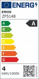 Emos Żarówka LED Emos Filament ZF5148 3,8W (60W) E27 A60 3000K biała ciepła 3