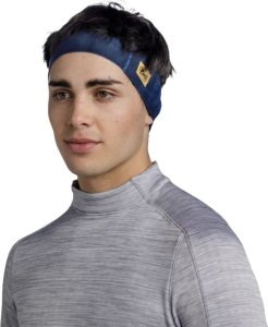 Buff CoolNet UV Wide Headband 1328297071000 Granatowe One size 2