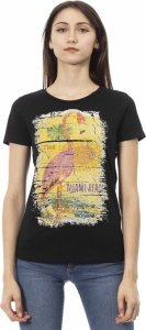 Trussardi Action Koszulka T-shirt marki Trussardi Action model 2BT09 kolor Czarny. Odzież damska. Sezon: S 1