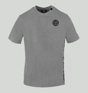 Plein Sport Koszulka T-shirt marki Plein Sport model TIPS401 kolor Szary. Odzież męska. Sezon: Wiosna/Lato 2XL 1