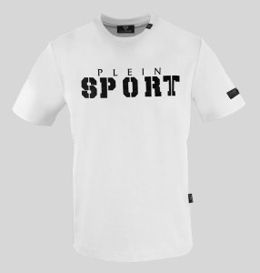 Plein Sport Koszulka T-shirt marki Plein Sport model TIPS400 kolor Biały. Odzież męska. Sezon: Wiosna/Lato 2XL 1