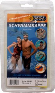 Best Sporting Czepek silikon senior czerwony Best sporting 3