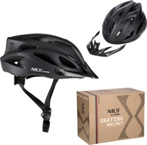 Nils Extreme Kask rowerowy na rolki deskorolkę hulajnogę Nils Extreme MTW91 czarny rozmiar S (50-59cm) 2