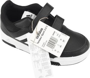 Adidas Buty dla dzieci adidas Tensaur C czarno-białe GW6440 33 7