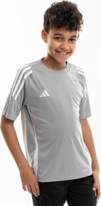 Adidas Koszulka dla dzieci adidas Tiro 24 Jersey szara IS1031 164cm 1