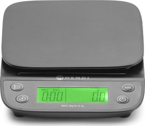 Waga kuchenna Hendi Waga kuchenna elektroniczna z timerem 3 000 g / 0.1 g - Hendi 580011 Waga kuchenna elektroniczna z timerem 3 000 g / 0.1 g - Hendi 580011 2