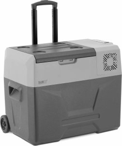 Lodówka turystyczna MSW Lodówka samochodowa turystyczna na kółkach z funkcją mrożenia 12/24 V DC/AC 60 W 40 l Lodówka samochodowa turystyczna na kółkach z funkcją mrożenia 12/24 V DC/AC 60 W 40 l 2