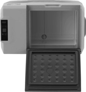 Lodówka turystyczna MSW Lodówka samochodowa turystyczna na kółkach z funkcją mrożenia 12/24 V DC/AC 60 W 40 l Lodówka samochodowa turystyczna na kółkach z funkcją mrożenia 12/24 V DC/AC 60 W 40 l 4