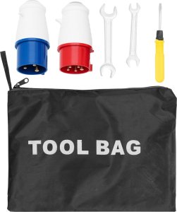 MSW Agregat generator prądotwórczy diesel na kółkach 240/400 V 8500 W 10 kVA 30 l Agregat generator prądotwórczy diesel na kółkach 240/400 V 8500 W 10 kVA 30 l 6