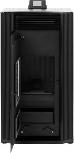 MSW Piec piecyk kominek na pellet z płaszczem wodnym do 400 m3 24000 W Piec piecyk kominek na pellet z płaszczem wodnym do 400 m3 24000 W 6