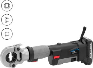 MSW Zaciskarka prasa do kabli akumulatorowa 16-300 mm2 60 kN Zaciskarka prasa do kabli akumulatorowa 16-300 mm2 60 kN 2