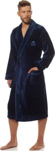 L&L Szlafrok Luca 2111 Navy (Rozmiar L) 11