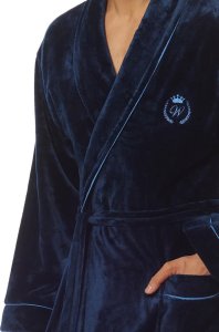 L&L Szlafrok Luca 2111 Navy (Rozmiar L) 15