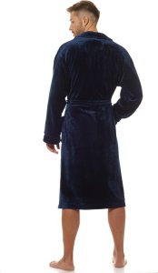L&L Szlafrok Luca 2111 Navy (Rozmiar L) 17