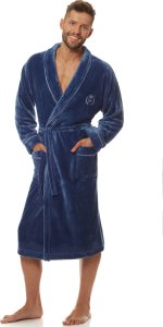 L&L Szlafrok Luca 2111 Navy (Rozmiar L) 2