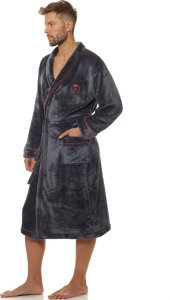 L&L Szlafrok Luca 2111 Navy (Rozmiar L) 24