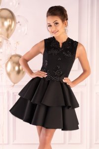 Merribel Karieela Black 90543 sukienka (kolor czarny, rozmiar S) 1