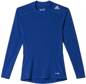 Adidas Koszulka męska Techfit Base Long Sleeve niebieska r. XL (AJ5018) 1
