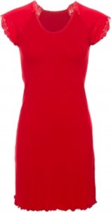 Vena Koszula nocna VENA VHL-252 (kolor czerwony, rozmiar S) 1