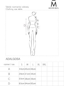 Merribel Sukienka Adalgosa Brown (kolor brown, rozmiar S) 5