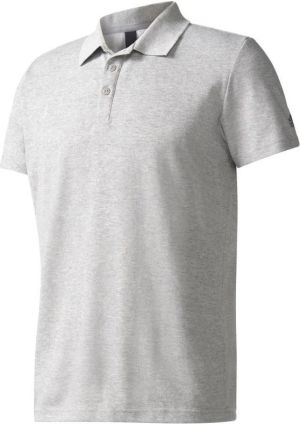 Adidas Koszulka Polo Essentials Basic szara r. M 1
